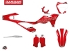 GASGAS EC Dirt Bike Border Graphic Kit Red