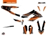 KTM 250 FREERIDE Dirt Bike Breakout Graphic Kit Black Orange