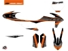 Kit Déco Moto Cross Breakout KTM 250 SX Noir Orange 