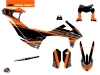 Kit Déco Moto Cross Breakout KTM 690 ENDURO R Noir Orange
