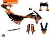 Kit Déco Moto Breakout KTM 690 SMC R Noir Orange
