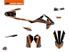KTM SX-E 5 Dirt Bike Breakout Graphic Kit Black Orange