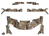 Polaris Ranger Crew UTV Camo Graphic Kit Colors