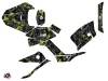 Kymco 250 MXU ATV Camo Graphic Kit Black Green