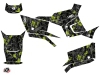 Kymco 300 MXU R ATV Camo Graphic Kit Black Green