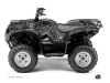 Yamaha 350 Grizzly ATV Camo Graphic Kit Grey