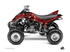 Kit Déco Quad Camo Yamaha 350 Raptor Rouge