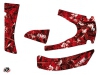 Kymco 400 MXU ATV Camo Graphic Kit Red