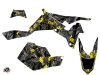 Kit Déco Quad Camo Suzuki 450 LTR Noir Jaune