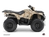 Kit Déco Quad Camo Yamaha 450 Kodiak Sable