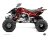 Yamaha 450 YFZ R ATV Camo Graphic Kit Red