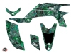 Yamaha 450 YFZ ATV Camo Graphic Kit Green