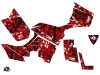 Kymco 550 MXU ATV Camo Graphic Kit Red