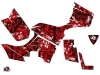 Kymco 700 MXU ATV Camo Graphic Kit Red