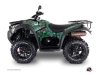 Kymco 550 MXU ATV Camo Graphic Kit Green