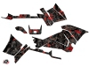 Polaris 570 Sportsman Touring ATV Camo Graphic Kit Black Red