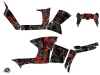 Polaris 90 Sportsman ATV Camo Graphic Kit Black Red