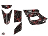 TGB Blade ATV Camo Graphic Kit Black Red