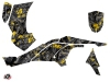 Can Am DS 450 ATV Camo Graphic Kit Black Yellow