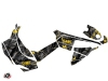 Kit Déco Quad Camo Can Am DS 90 Noir Jaune