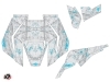 Can Am Maverick UTV Camo Graphic Kit White Blue