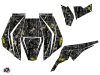 Can Am Maverick UTV Camo Graphic Kit Black Yellow