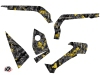 Can Am Outlander 1000 ATV Camo Graphic Kit Black Yellow