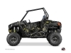 Kit Déco Portes Origine Camo SSV Polaris RZR 900S/1000/Turbo 2015-2017 Noir Jaune