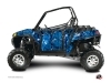 Kit Déco Portes Suicide Pro Armor Camo SSV Polaris RZR 570/800/900 2008-2014 Bleu