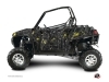 Kit Déco Portes Suicide Pro Armor Camo SSV Polaris RZR 570/800/900 2008-2014 Noir Jaune 