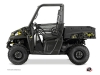 Polaris Ranger 570 UTV Camo Graphic Kit Black Yellow