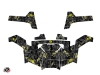 Polaris RZR 800 UTV Camo Graphic Kit Black Yellow