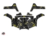 Polaris RZR 800 S UTV Camo Graphic Kit Black Yellow