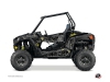 Polaris RZR 900 UTV Camo Graphic Kit Black Yellow