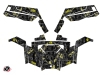 Polaris RZR 900 XP UTV Camo Graphic Kit Black Yellow