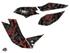 TGB Target ATV Camo Graphic Kit Black Red