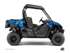 Yamaha Wolverine-R UTV Camo Graphic Kit Blue