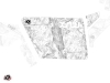 Graphic Kit Doors Standard XRW Camo UTV Polaris RZR 570/800/900 2008-2014 White