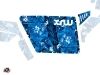 Graphic Kit Doors Standard XRW Camo UTV Polaris RZR 570/800/900 2008-2014 Blue