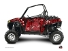 Kit Déco Portes Standard XRW Camo SSV Polaris RZR 570/800/900 2008-2014 Rouge