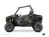 Kit Déco Portes Standard XRW Camo SSV Polaris RZR 900S/1000/Turbo 2015-2017 Noir Jaune