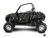 Graphic Kit Doors Suicide XRW Camo UTV Polaris RZR 570/800/900 2008-2014 Black Yellow