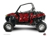 Graphic Kit Doors Suicide XRW Camo UTV Polaris RZR 570/800/900 2008-2014 Red