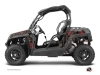 CF Moto Z Force 1000 UTV Camo Graphic Kit Black Red