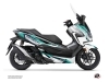 Honda Forza 350 Maxiscooter Challenge Graphic Kit White