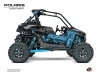 Polaris RZR RS1 UTV Chaser Graphic Kit Blue FULL