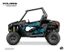 Kit Déco SSV Chaser Polaris RZR S 1000 Bleu