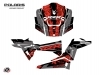 Polaris RZR S 1000 UTV Chaser Graphic Kit Red