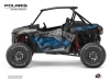 Kit Déco SSV Chaser Polaris RZR Turbo S Bleu