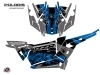 Polaris RZR Turbo S UTV Chaser Graphic Kit Blue
